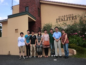 坂本さんの歓迎会をジャルディーノ伊太利亭で行いました。
