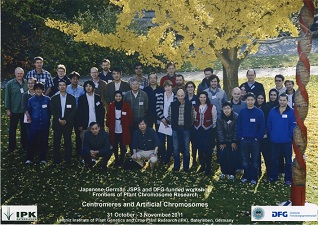 日独国際ワークショップ「Centromeres and Artificial Chromosomes」(Gatersleben, Germany)において松永PIが研究発表しました。